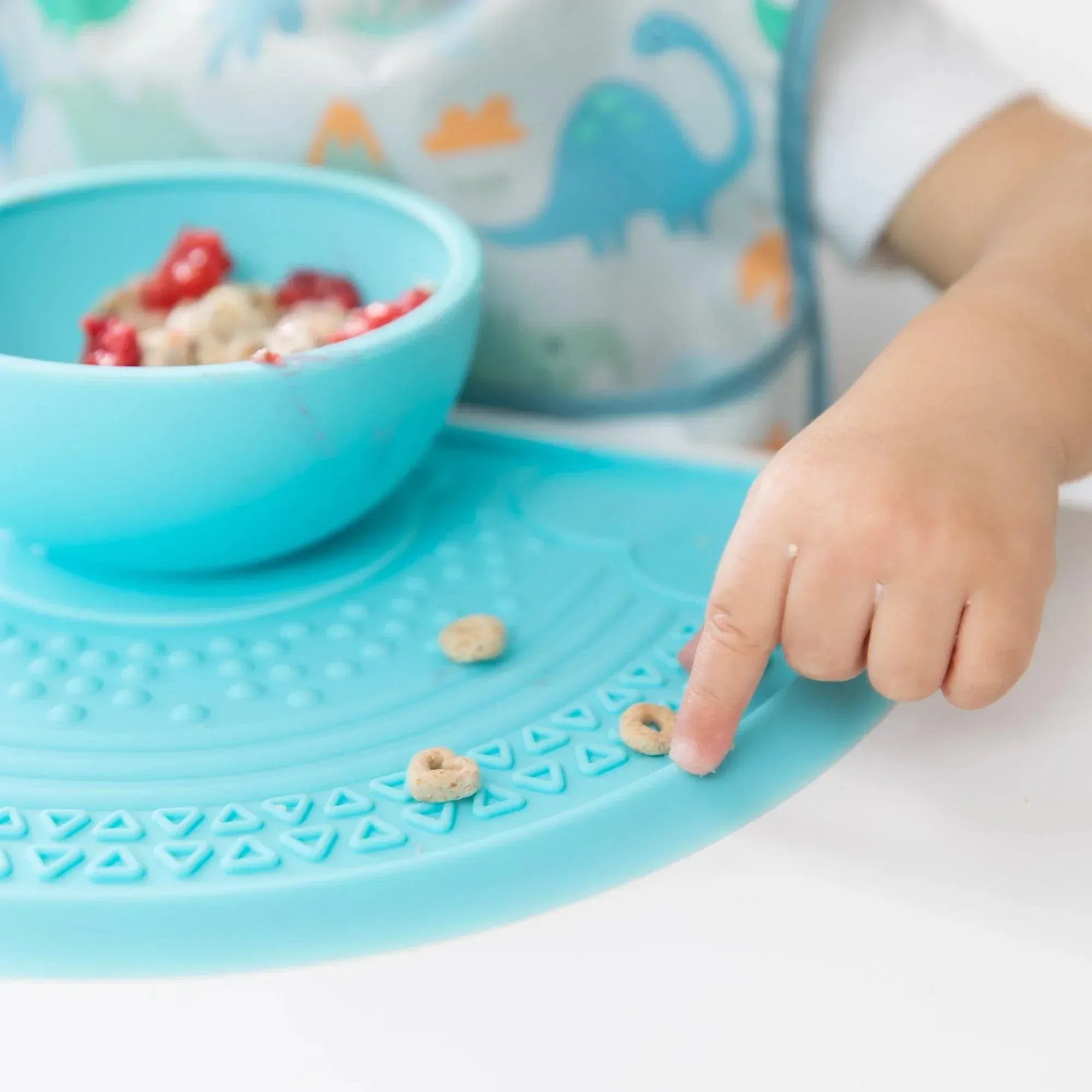 Silicone Sensory Placemat: Blue