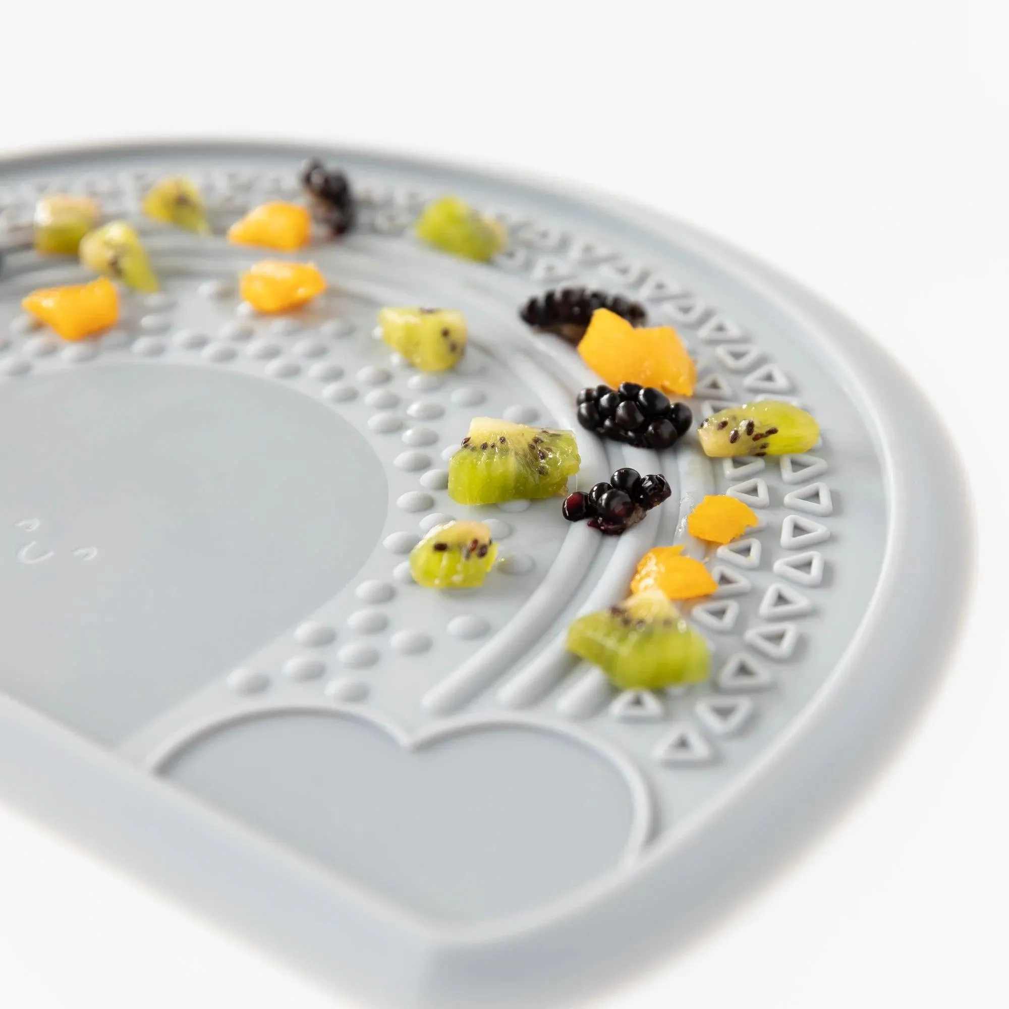 Silicone Sensory Placemat: Gray