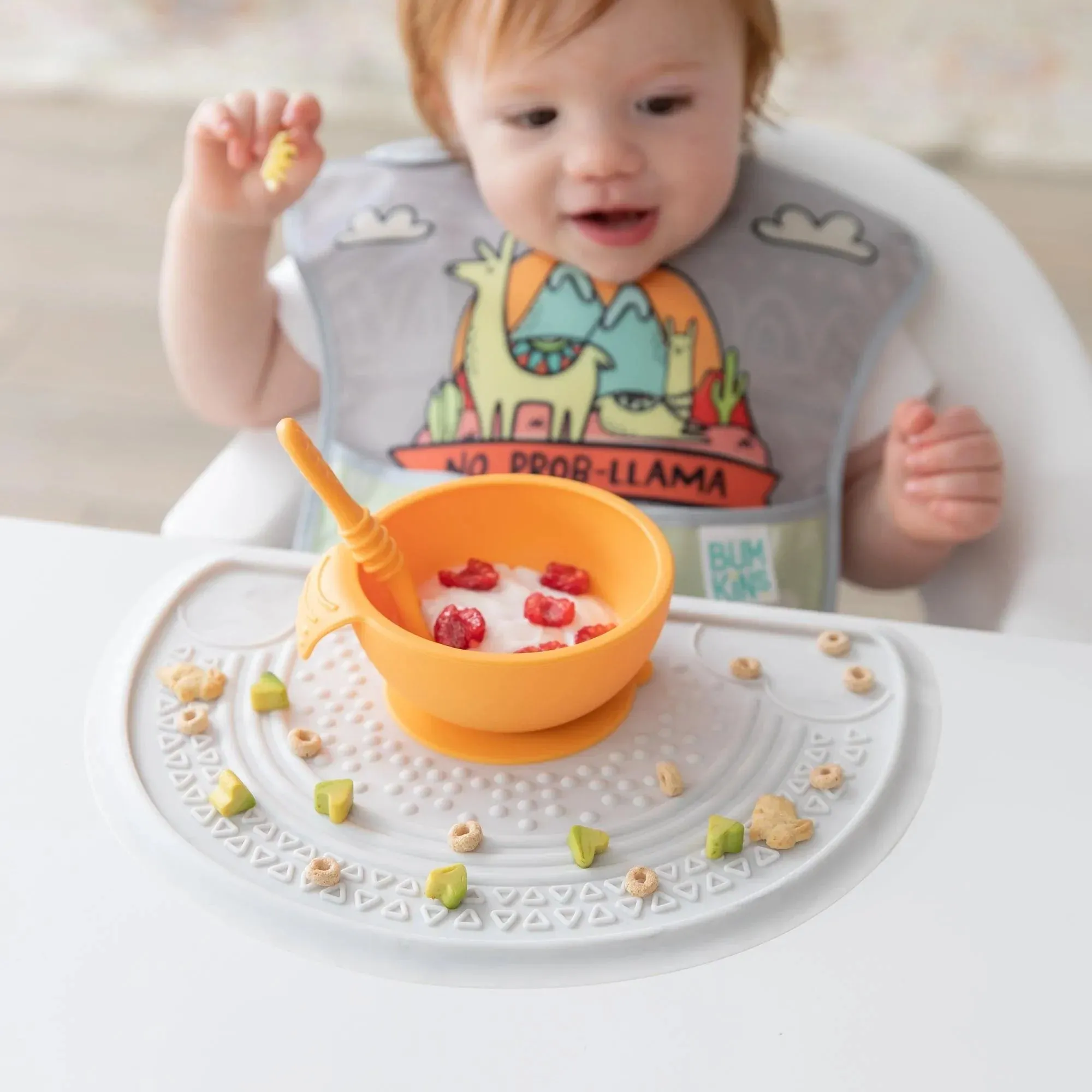 Silicone Sensory Placemat: Marble