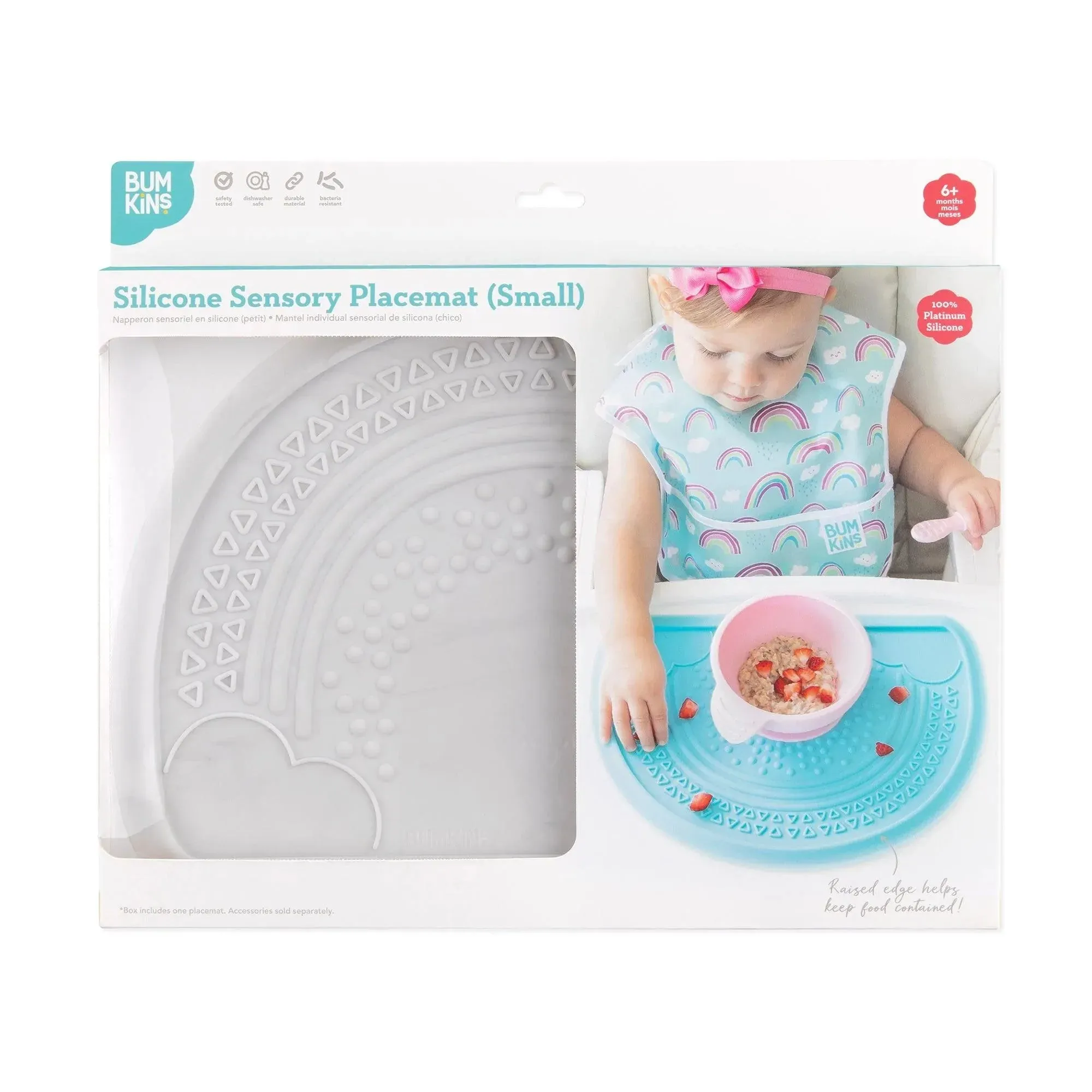 Silicone Sensory Placemat: Marble