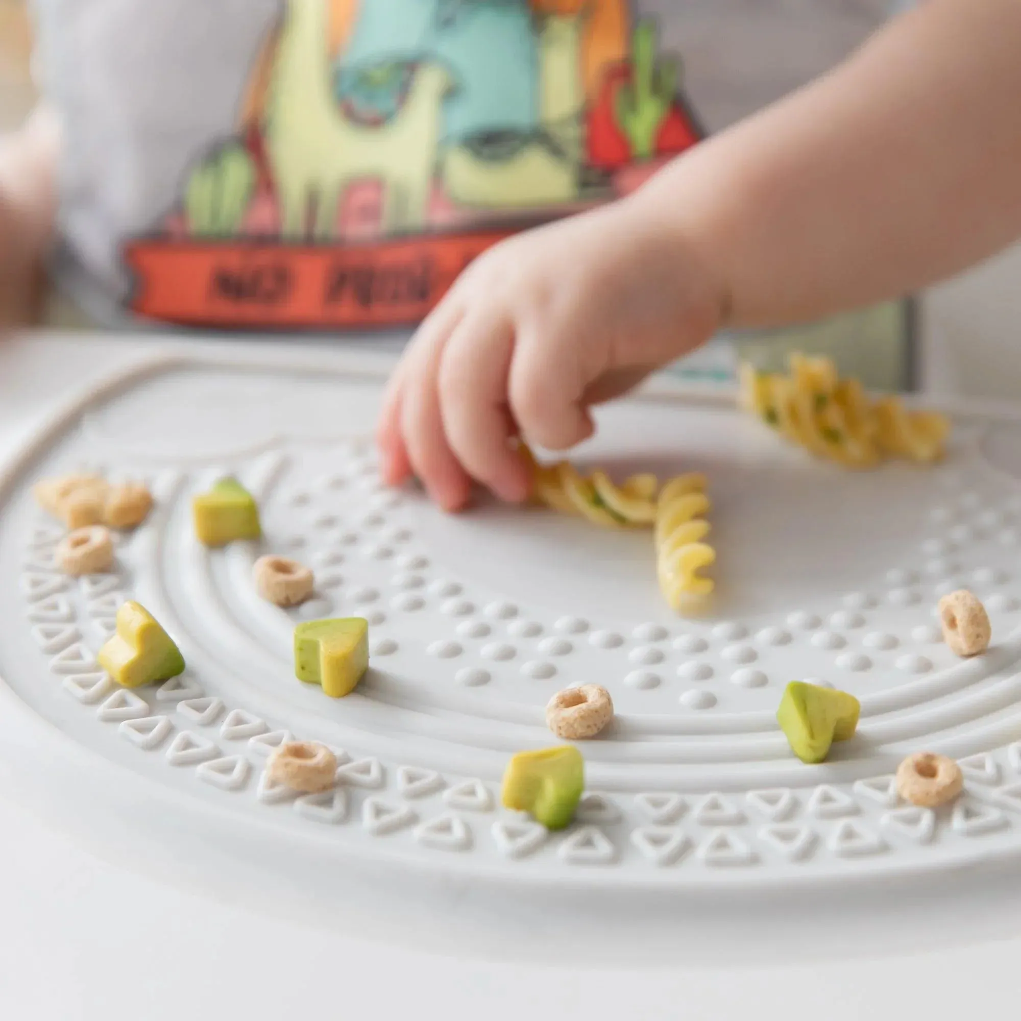 Silicone Sensory Placemat: Marble