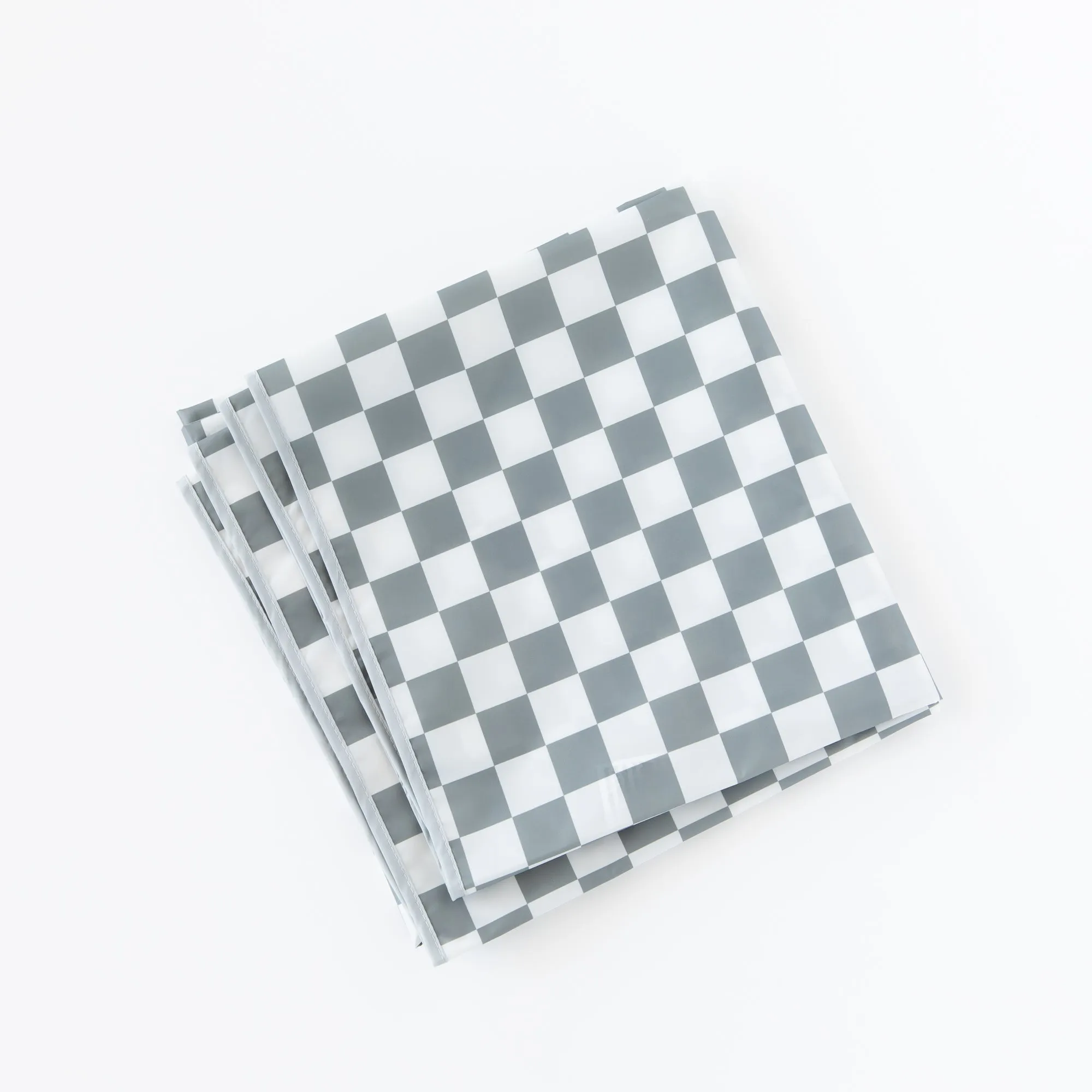 Splat Mat: Charcoal Check