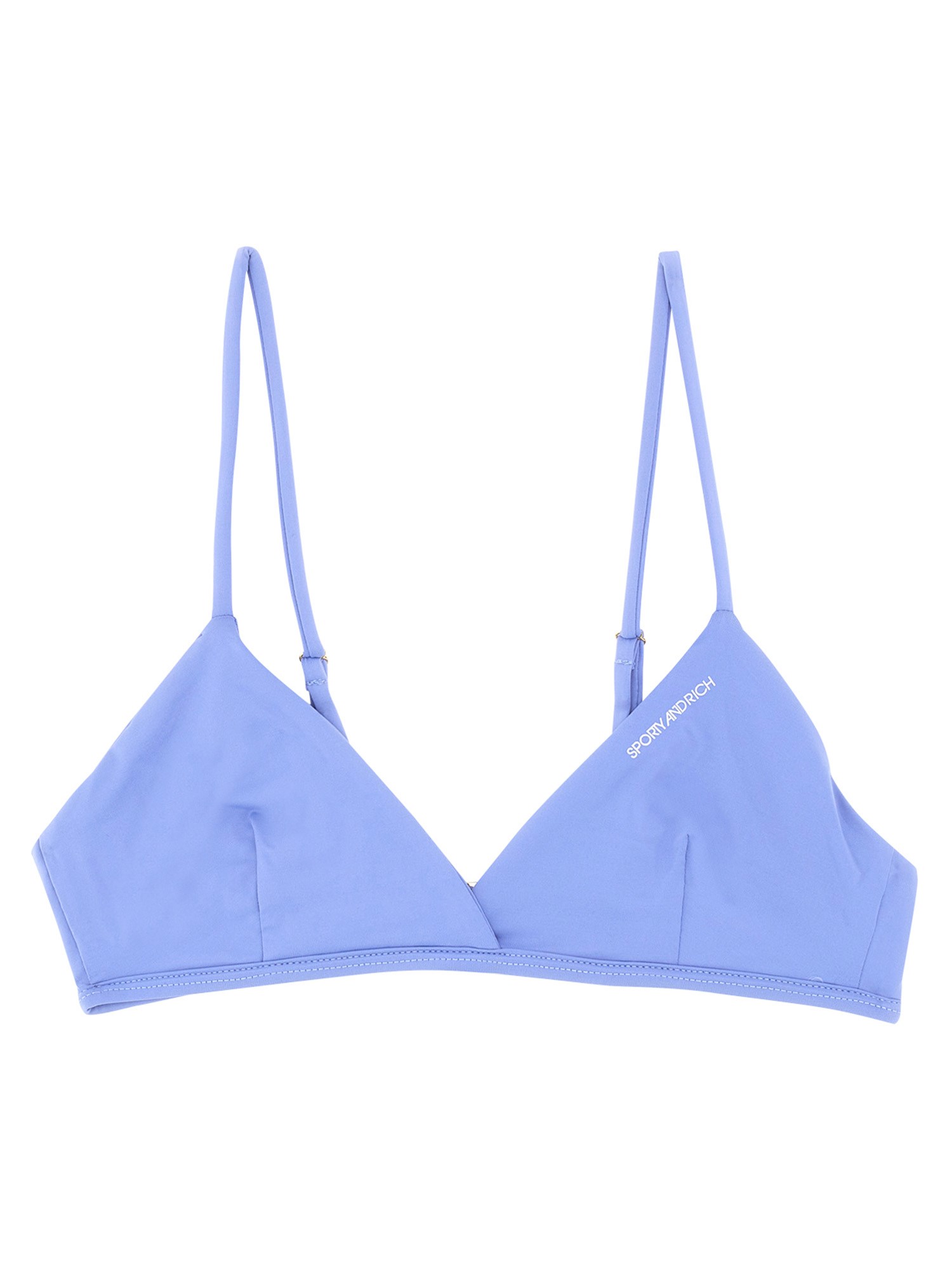 SPORTY&RICH    TECHNICAL FABRIC BIKINI TOP