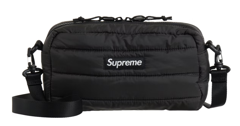 Supreme Puffer Side Bag Black