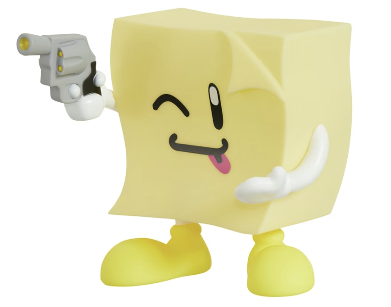 Supreme Sticky Note Molded Lamp Yellow