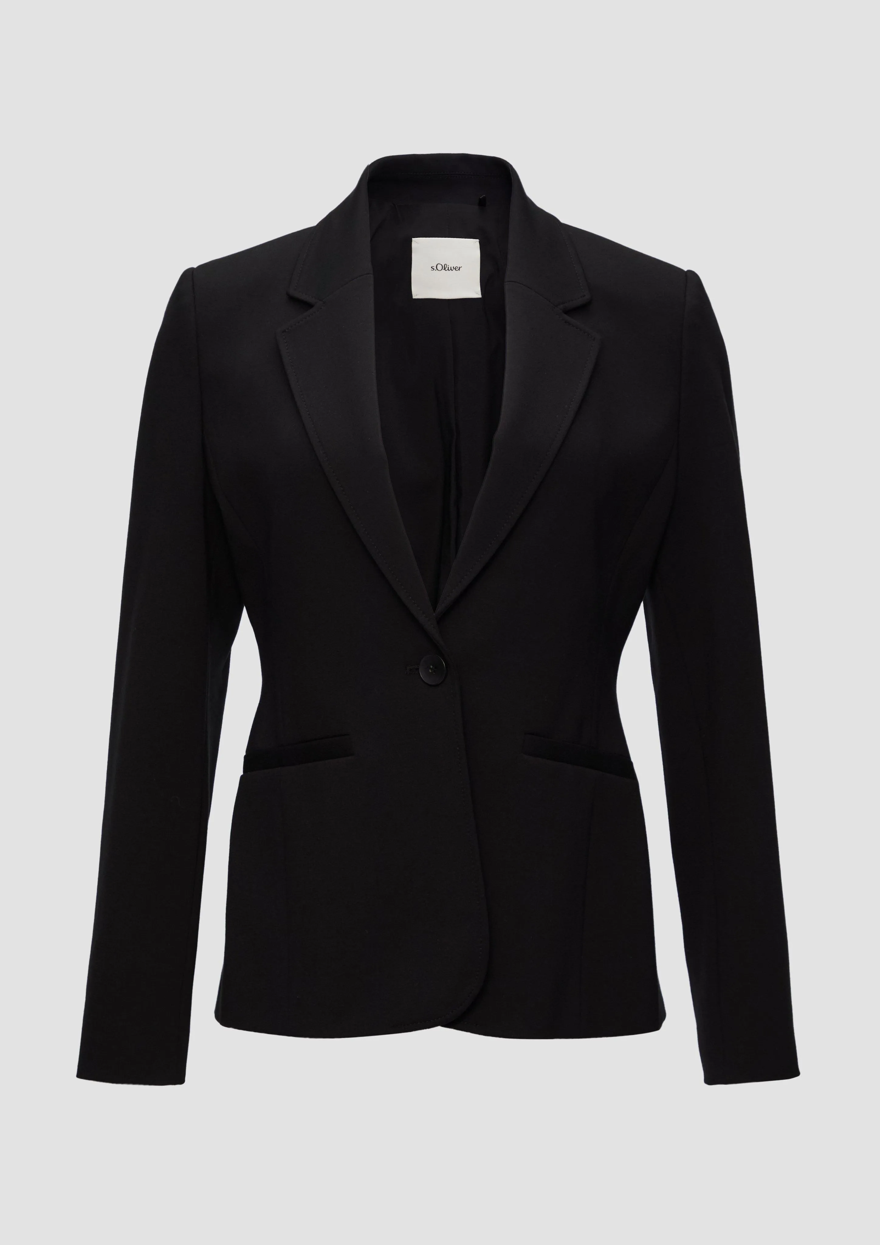 Taillierter Blazer mit Reverskragen