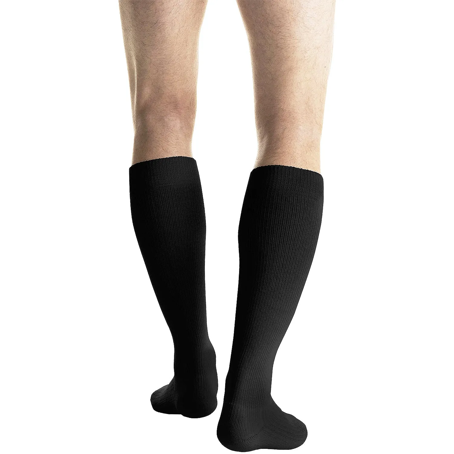 Unisex Jobst Activewear Socks 15-20 mmHg Black Medium