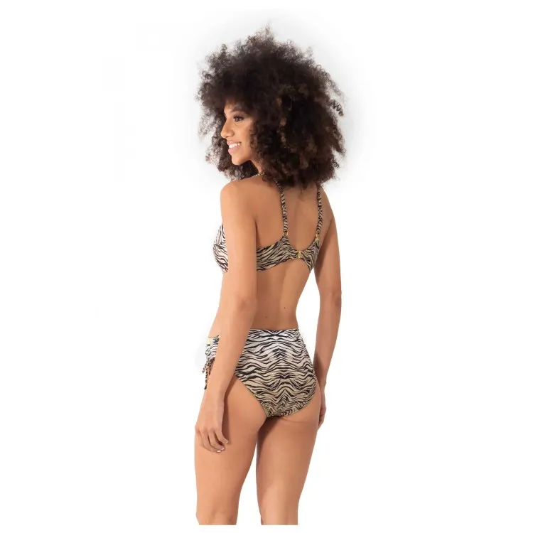 Vacanze Italiane VI23-122 Bikini Con Ferretto Fiona Wildness Verde