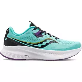 Women's Saucony Guide 15, Cool Mint/Acid, 10 D Wide