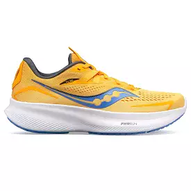 Women's Saucony Ride 15, Gold/Horizon, 9.5 B Medium